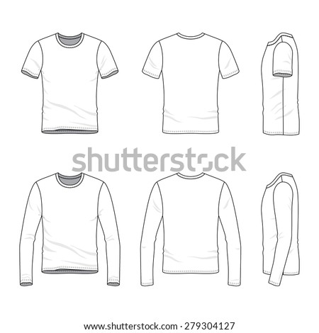 Download Mens Clothing Set Front Back Side Stock Vector 279304127 ...