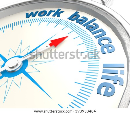 compass work life balance image hires stock illustration 393933484 what is a compass explain how it works