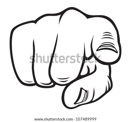 Finger pointing symbol Stock Photos, Images, & Pictures | Shutterstock