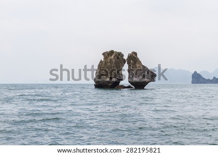 Ga Choi Island in Ha long bay, Vietnam