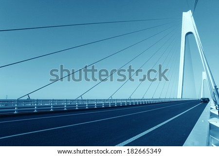 Cable-stayed bridge