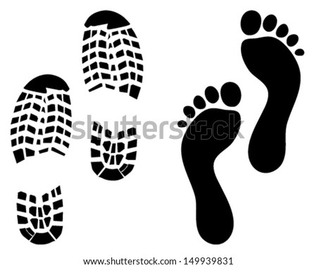 Human Footprints Stock Photos, Images, & Pictures | Shutterstock