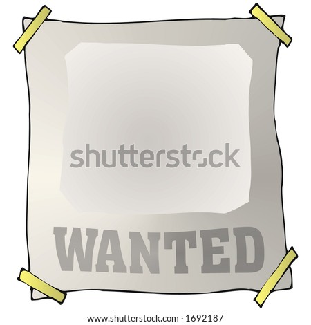 Cartoon Wanted Poster Stock Images, Royalty-Free Images & Vectors ...