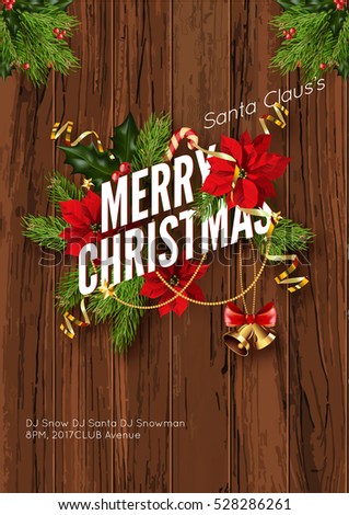 merry christmas party invitation
