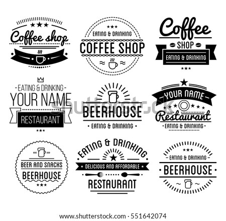 vintage logo template