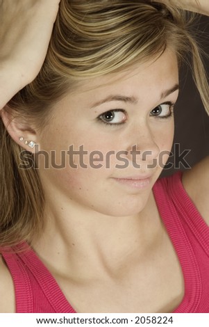 15 Year Old Teenage Girl Posing Stock Photo 2048721 - Shutterstock