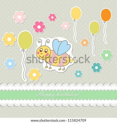 Bees Heart Bees Making Big Love Stock Vector 30637609 - Shutterstock