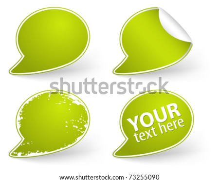 Collect Sticker, element for design, vector illustration