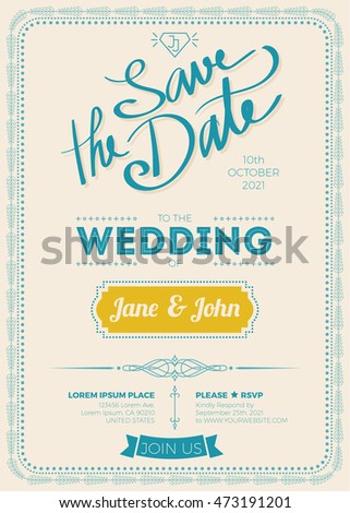 wedding invitation size templates