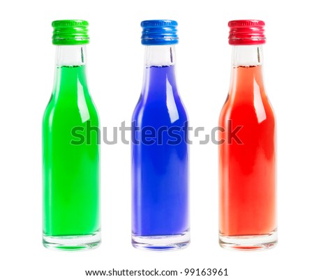 Two Liter Soda Bottles Different Colors Stock Vector 85235581 ...