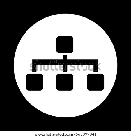 Tree Structure Icon Illustration Stock Vector 342666551 - Shutterstock