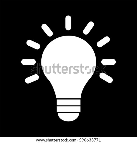 Concept Idea Inspired Bulb Shape Vector Stock Vector 154935188 ...