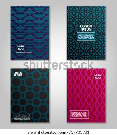 Vector Set Chocolate Bar Package Designs Stock Vector 580891720 ...