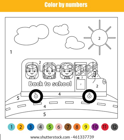 School Bus Outline Stock Images, Royalty-Free Images & Vectors ...