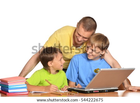 People doing homework