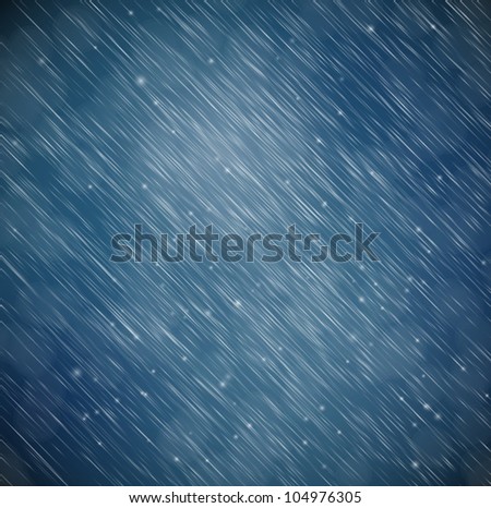 Natural background with rain. Eps 10