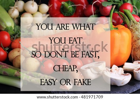 You Are What You Eat Stock Images, Royalty-Free Images & Vectors ...