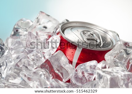 Soda Can Crushed Ice Stock Photo 152204861 - Shutterstock