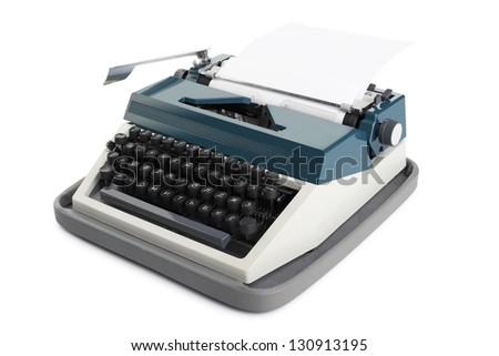 Typewriter paper carriage