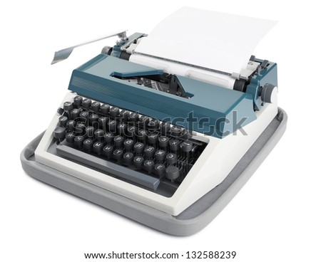 Typewriter paper carriage