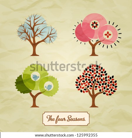 Four Seasons Icon Stock Photos, Images, & Pictures | Shutterstock