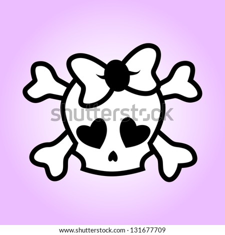 girly skull