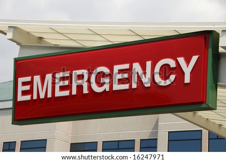 Medical Center Sign Over New Hospital Stock Photo 50290621