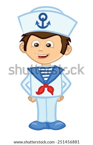 Sailor Suit Stock Vectors & Vector Clip Art | Shutterstock