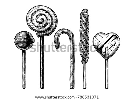 Cartoon Lollipop Swirl Stock Images, Royalty-Free Images ...