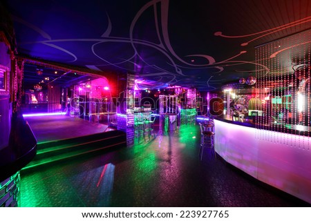 Night Club Interior Stock Images, Royalty-Free Images & Vectors ...