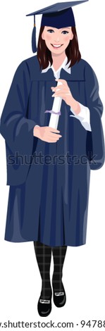 Graduation Gown Stock Images, Royalty-Free Images & Vectors ...