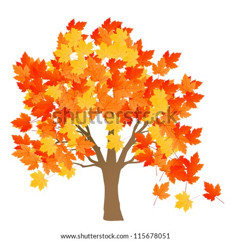 Maple Tree Vector Art Free