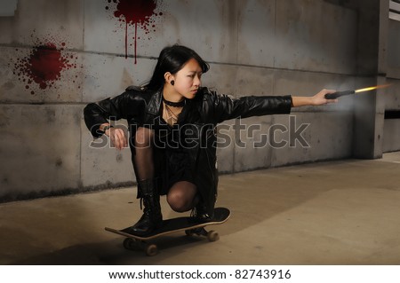 Queen Latifah Porn Asian Gang Member