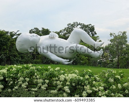 Garden By The Bay Baby baby sculpture stock images, royalty-free images & vectors Garden By The Bay Baby baby sculpture stock images, royalty-free images & vectors