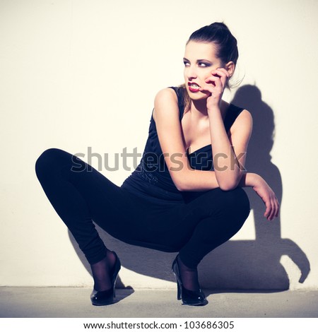 Snarl Woman Stock Images, Royalty-Free Images & Vectors 