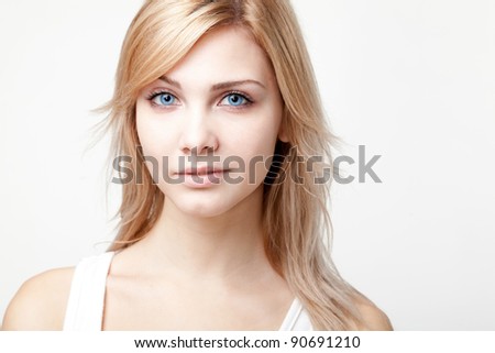 Beautiful Girl Face Stock Photo 88862869 - Shutterstock