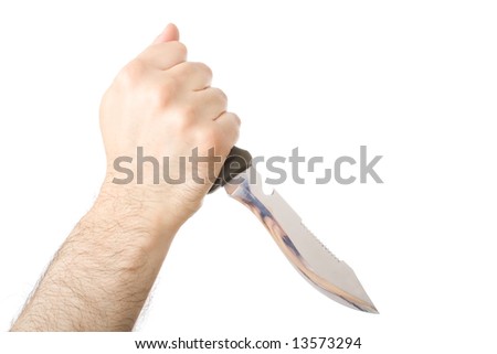 Hand Holding Hunting Knife Stock Photos, Images, & Pictures | Shutterstock