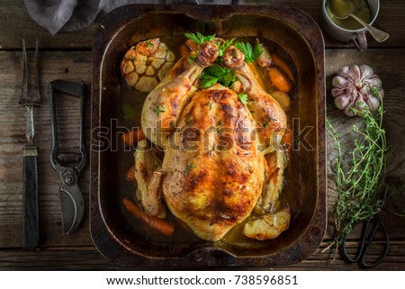 Spiced Chicken Before Roasting Stock Photo 193021403 - Shutterstock