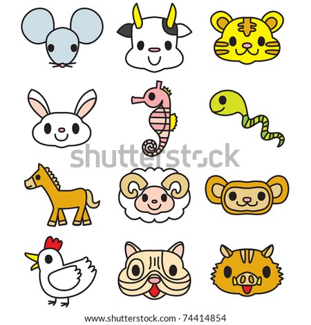 Funny Pug Dogs Different Situation Pugs Stock Vector 140980003