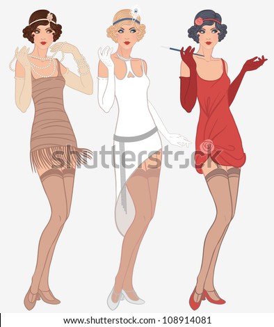 1920s Fashion Stock Photos, Images, & Pictures | Shutterstock