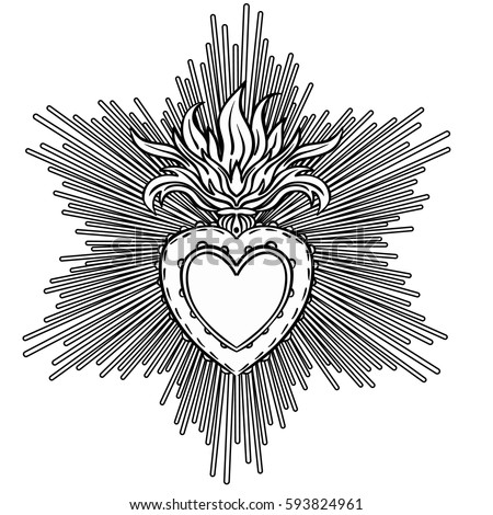 What are some ways to use sacred heart of Jesus images?