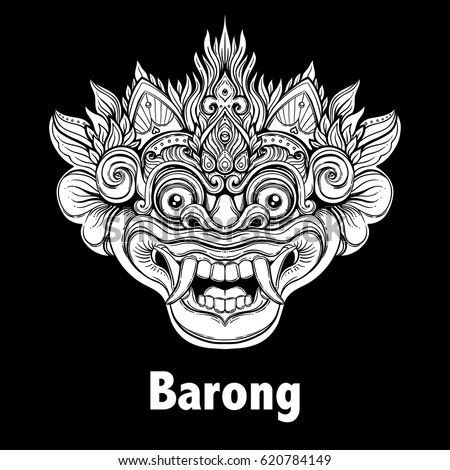 17 Gambar Tato  Barong Simpel Contoh Gambar Tato 