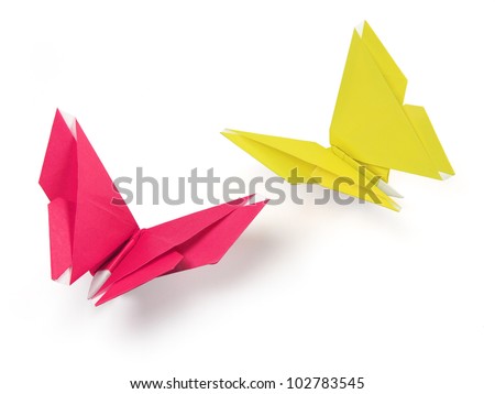 Origami Butterfly Stock Photos, Images, & Pictures | Shutterstock