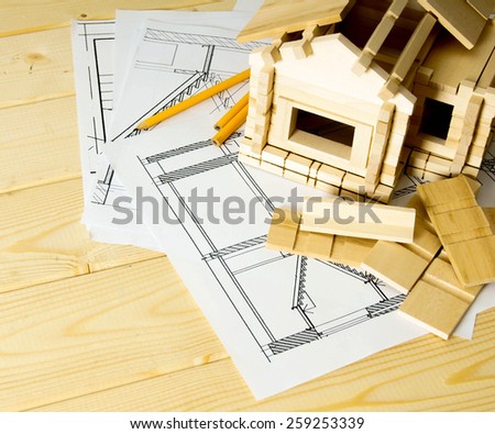 Building a house drawings