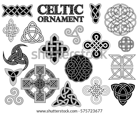 set ancient pagan scandinavian sacred symbols stock vector set ancient pagan scandinavian sacred symbols stock vector