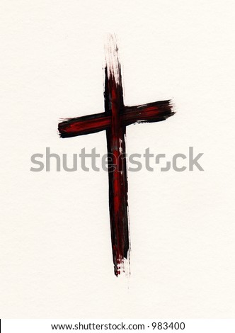 Cross painted with paint Stock Photos, Images, & Pictures | Shutterstock