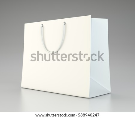 Download Empty Shopping Bag Advertising Branding Mock Stock ...