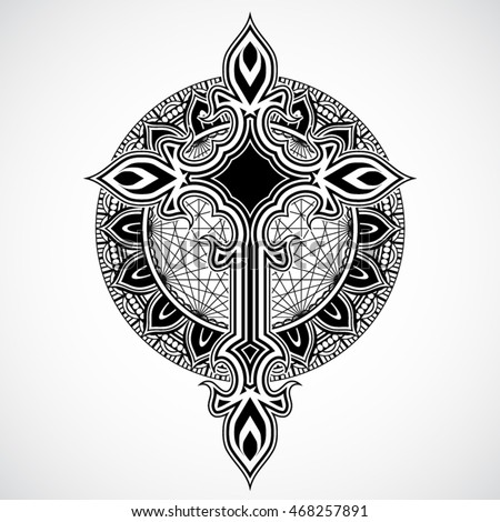 Free Free Cross Mandala Svg Free 492 SVG PNG EPS DXF File