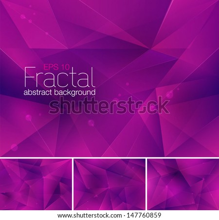 Fractal abstract background