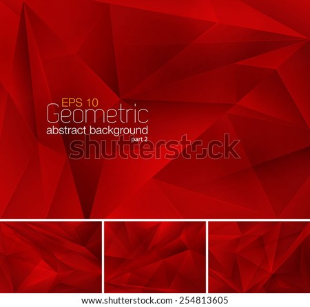 Geometric abstract background